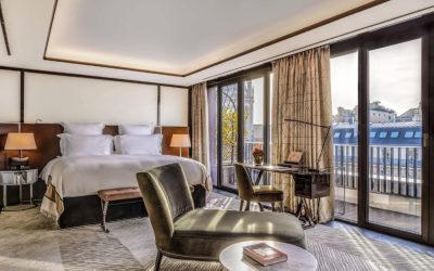 Bulgari Hotel Paris luxury room with a view