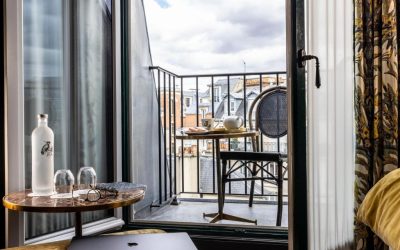 Hotel Monte Cristo Paris balcony view