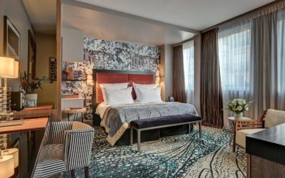 The One Alma Paris hotel room near Eiffel Tower
