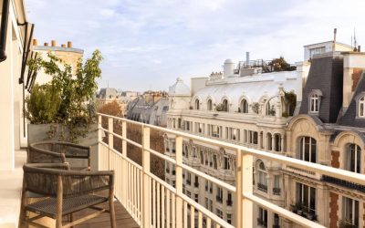 view from Hôtel Dame des Arts Paris